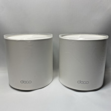 TP-Link Deco W8100 AX2700 Mesh WiFi 6 Router System - 2 Units Only Used, Bare 