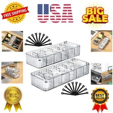 Cable Storage Boxes Organizers 2 Pack,Cord Charger Storage Organizer Box Case...