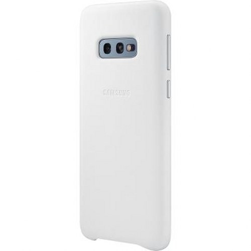Coque rigide en cuir blanc EF-VG970LW pour Samsung Galaxy S10e