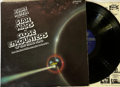 Zubin Mehta - Close Encounters of the Third Kind & Star Wars - 1978 London LP EX