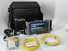 CALIBRATED! Viavi TBERD/MTS 4000 V2+PM+VFL+OTDR E4138FC65-APC 1310/1550 F-1650nm