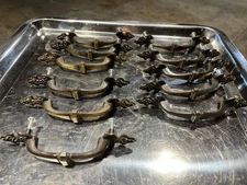 11 Used Amerock Drawer/Door Pull Cabinet Handles