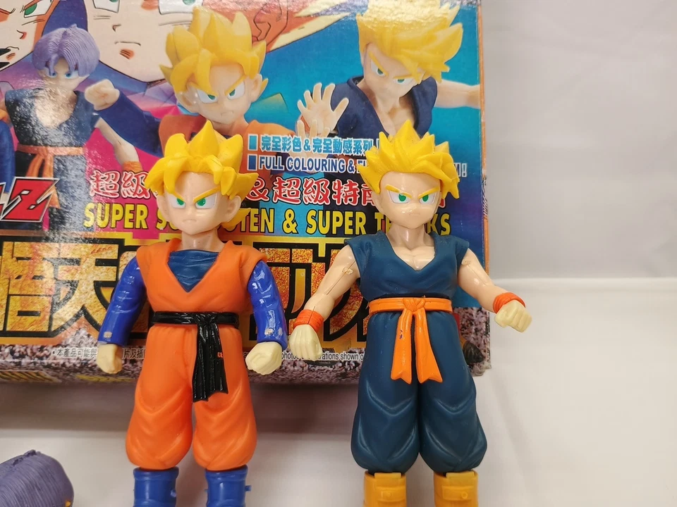 Dragon Ball Z Action Kit Series No. 3 Super Goten & Super Trunks Bandai 1996 - Image 2 of 4