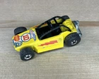 Redlines Hot Wheels Rock Buster, Yellow, Vintage Hong Kong 1975