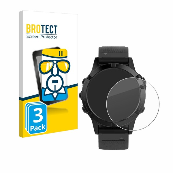 3X Panzerschutzglas FüR Garmin Fenix 5 (47 Mm) / 5 Plus (47 Mm) Displayschutz-image