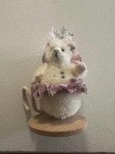 Deb Canham Limited Edition Mouse Mice Snow Fairy Tutu Wings Winter