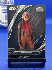 2024 Topps Chrome Black Star Wars Sabine Wren 8 Base