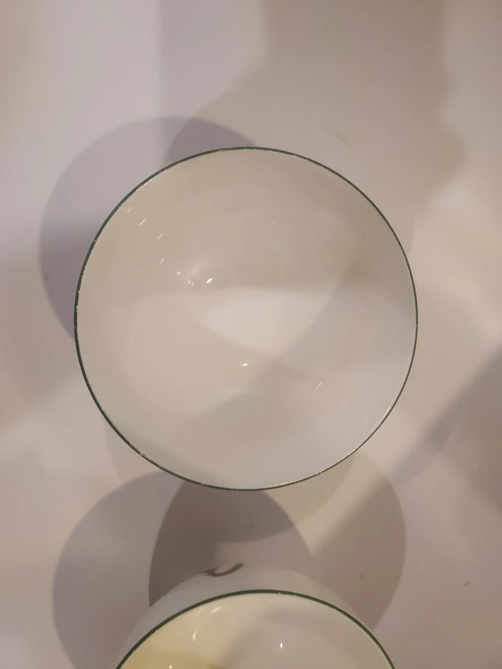 Juego de 2 tazones de arroz Villeroy & Boch Luxembourg Flora 20 oz amapola y margarita 5" por 3" Foto 4 de 4