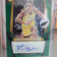 Panini 2025 Prizm WNBA Sarah Ashlee Barker Signatures Auto SG-SAB Sparks