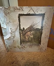 Led Zeppelin IV Vinyl LP Atlantic SD 7208 with Original Sleeve  Insert