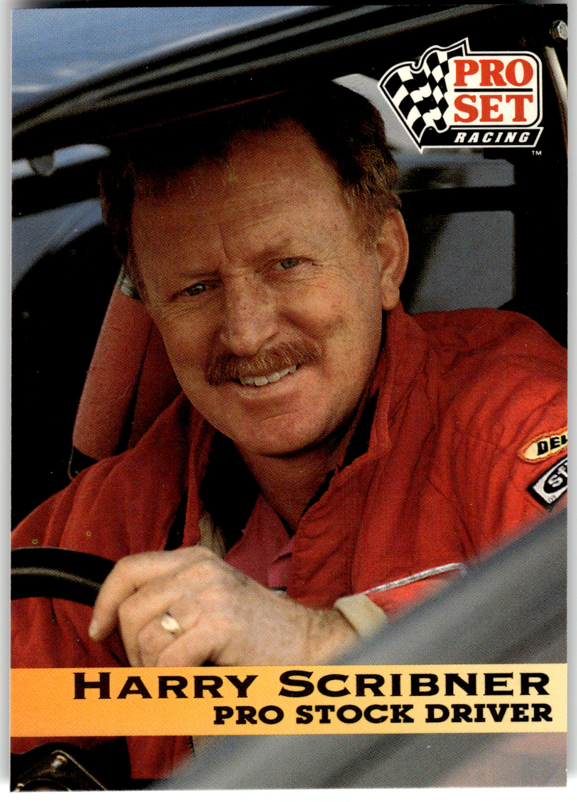 1992 Pro Set Racing #76 HARRY SCRIBNER NHRA Pro Stock