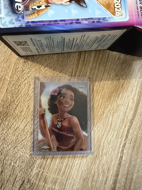 2026 Topps Chrome Disney Moana #AD-10 Art Of Disney SSP Case Hit
