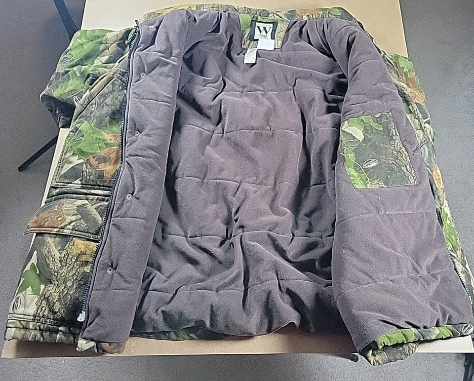 Walls Real Tree Hardwood Camo Jacket Heavyweight Warm Hunters Jacket 2X EUC - Image 4 of 4