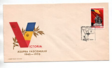 FDC Romania, Romania, 1970 25 years victory over fasc. Mi 2836 Complete Set