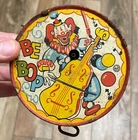 Antique Marx Be Bop Wind Up Toy BASE ONLY Clowns Rare