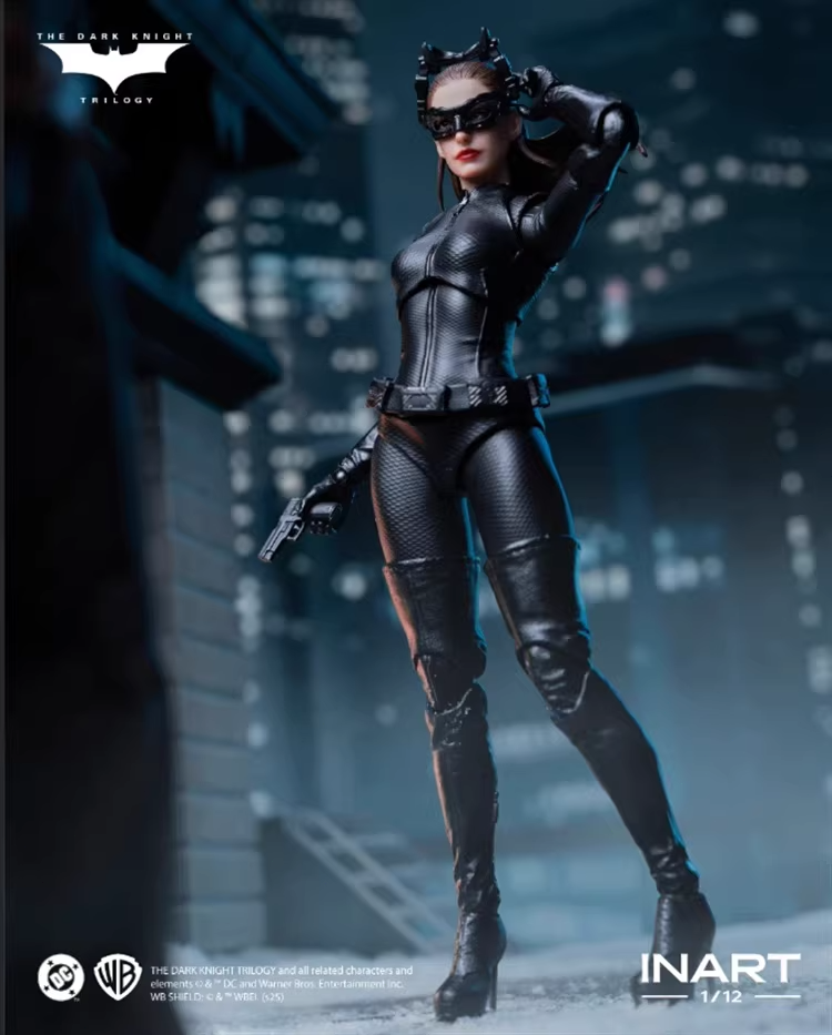 INART 1/12 キャットウーマン バットマン ダークナイト セリーナカイル Inart 1/12 Catwoman Selina Kyle Dark Knight Rises Anne Hathaway