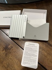 NEW Rimowa Card Holder - Silver Color