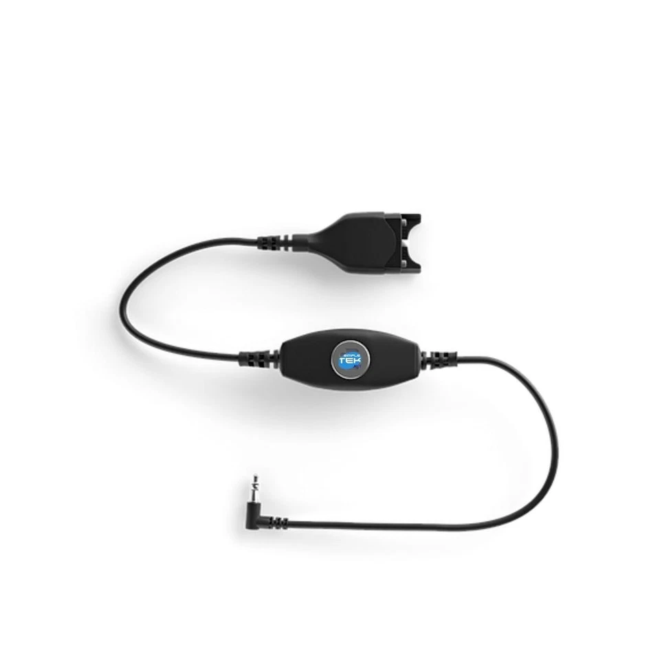 Sennheiser Cmb 01 Ctrl Cable Adapter From Quick Disconnect Qd To 3.5mm Jack - Image 3 of 4