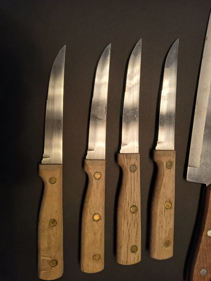 Lot Of 10 Misc Kitchen Chefs Knives Carving Steak Betty Crocker - Image 3 of 4