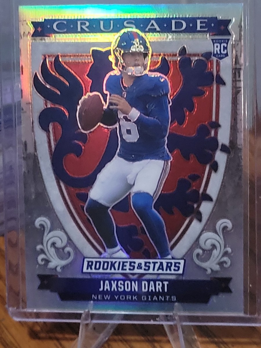 2025 Panini Rookies & Stars Jaxson Dart Crusade Silver Prizm