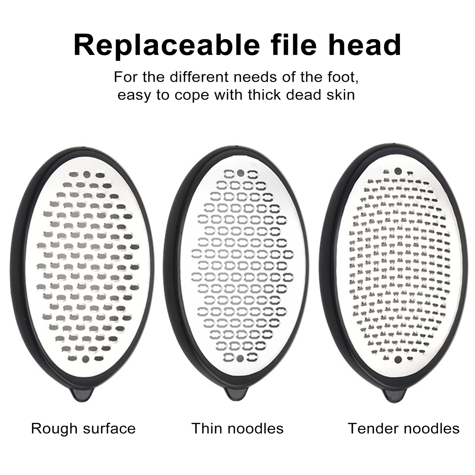 Exfoliation for Feet Foot Care Kit Professional Stainless Steel File