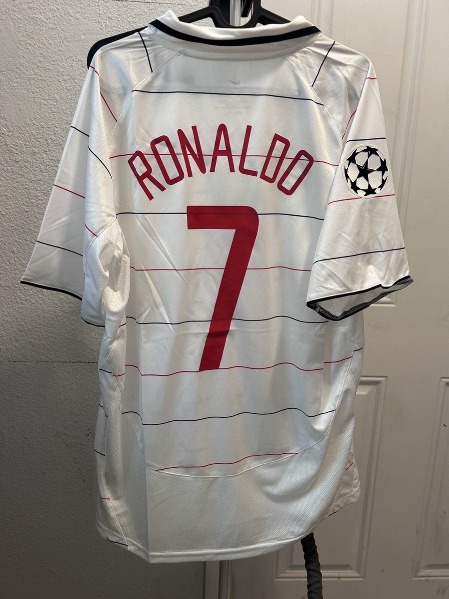 03-04 Nike ManUnited Cristiano Jersey Third Kit Champions 03-04 Nike ManUnited Cristiano Jersey Third Kit Champions