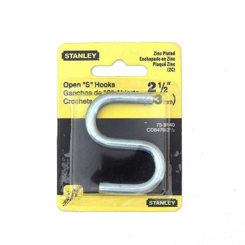 Stanley Hardware 75-9140 Ganci "S" aperti LOTTO DI 5 - Foto 3 di 3
