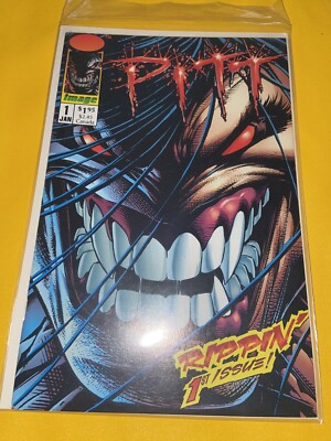Pitt Image 1 Jan Ripped 1st Issue 5 June 2 July 9 Aug Comics Lot