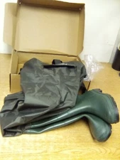 Magreel Green Chest Waders Hunting Fishing Unisex Youth 39 Size 6