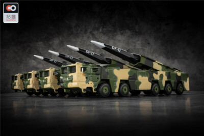1/100 China DF-17 DONGFENG 17 Conventional Missile Launchers Model 6.3''