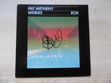Pat Metheny autograph signed LP cover "Works" vinyl