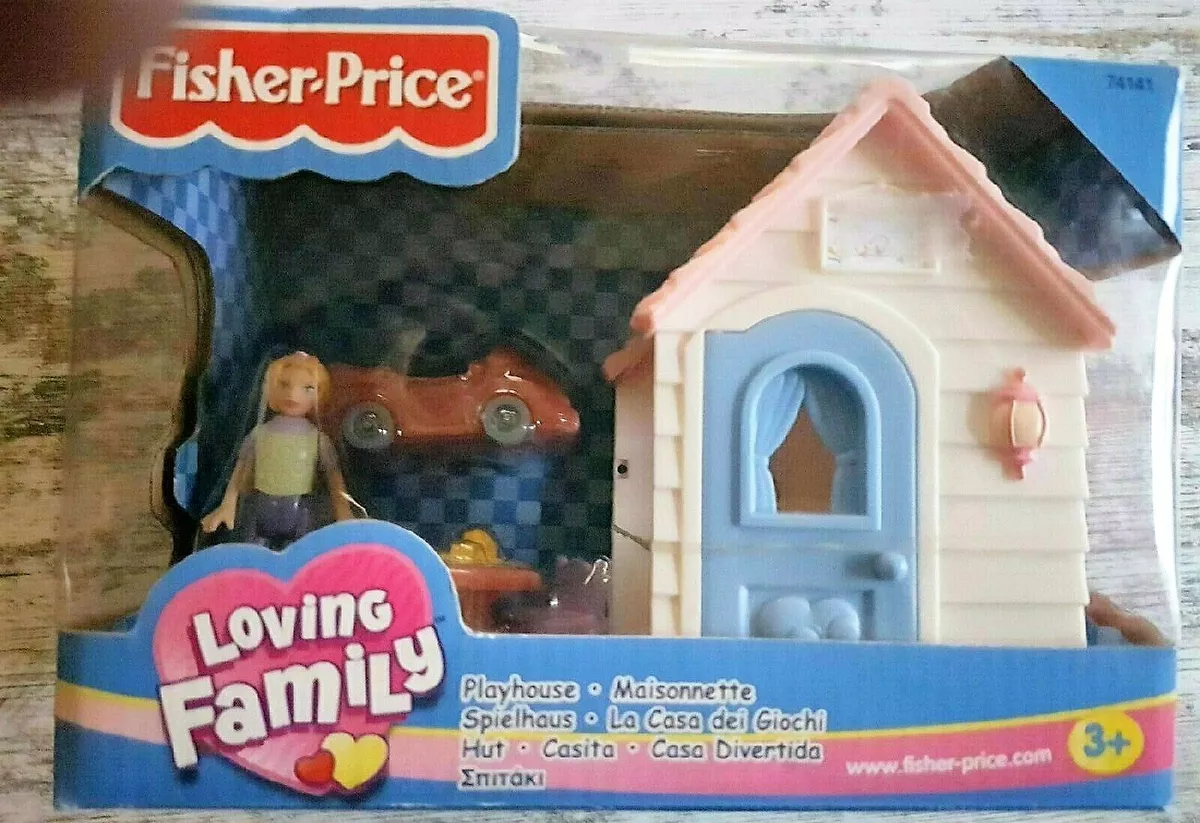 Fisher Price - Loving Famille Playhouse Maison Jouet - Mattel Vintage 2002  