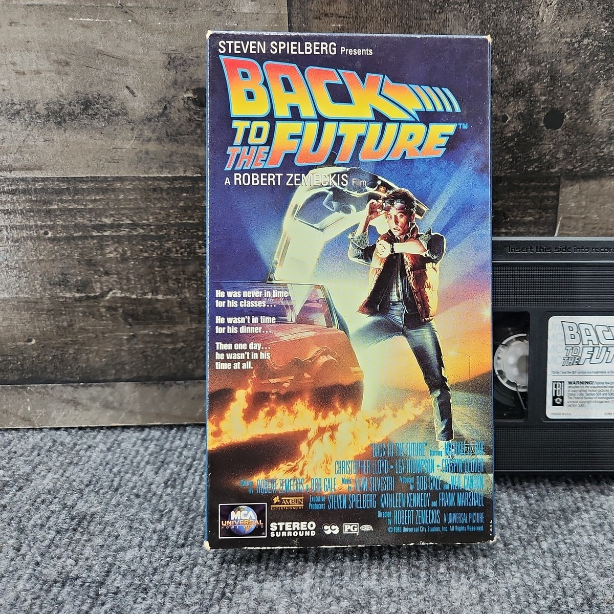 Back To The Future VTG 1994 VHS Comedy Sci-Fi Michael J. Fox MCA