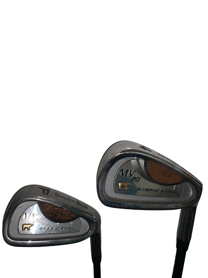 Hierros híbridos de acero MV20 Golden Bear P,4,5, 6,7, 89 Optiflex diestro Nicklaus Foto 4 de 4
