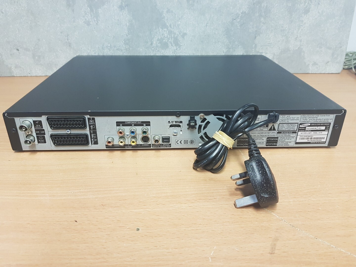 Samsung HDD/DVD Recorder Black Unit Only (DVDSH853M) eBay