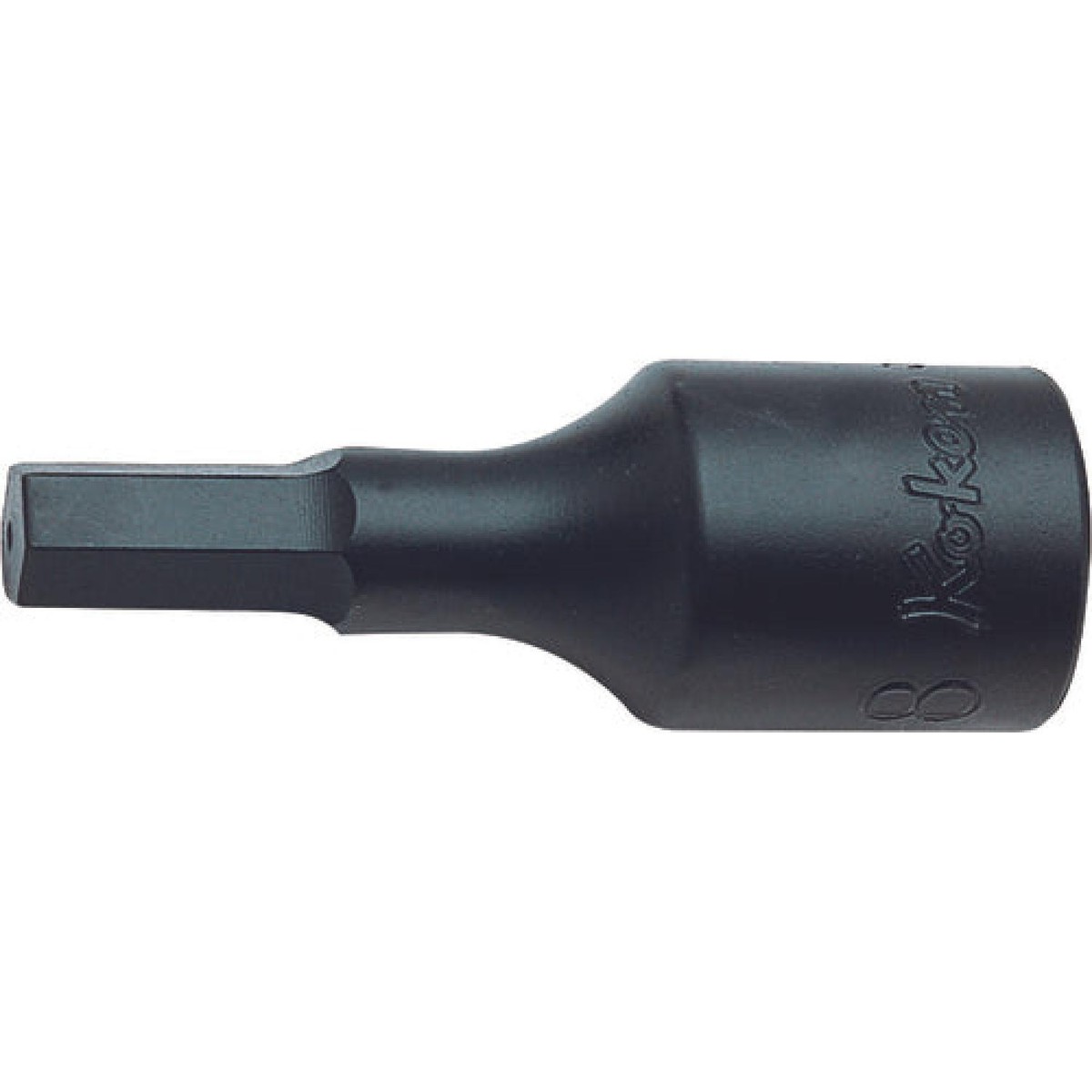 Koken 4012M.100-7 1/2 Inch Sq. Dr. Bit Socket 7 mm Hex Length 100