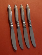 4 Oneidacraft Premier SHORELINE Stainless DINNER KNIVES 8 5/8"" FreeShip Oneida