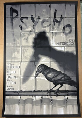 PSYCHO Sam Wolfe Connelly Mondo Artist Movie Poster Art Print  xx/30