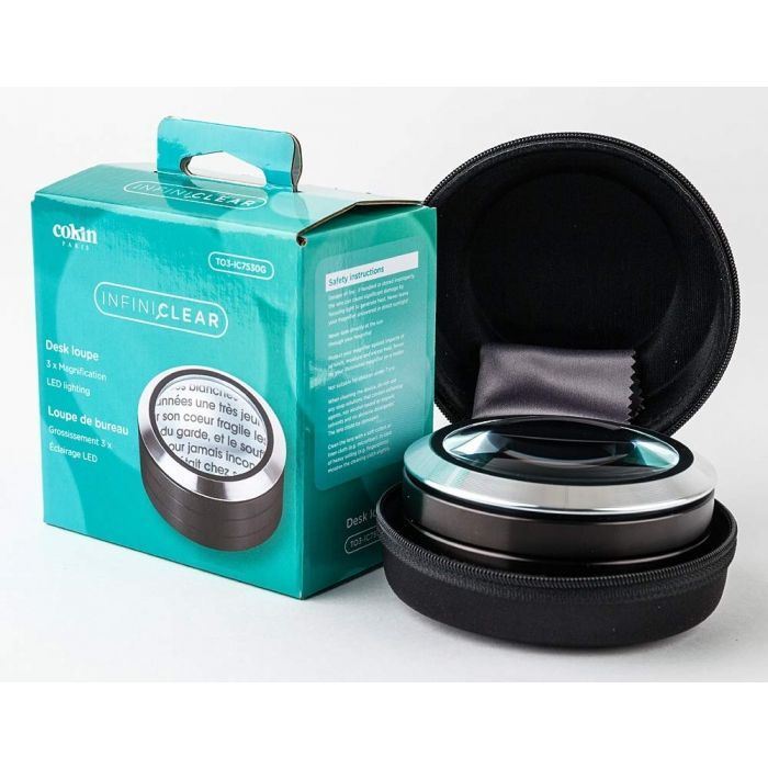 Cokin INFINICLEAR Illuminated Desk Loupe Magnifier