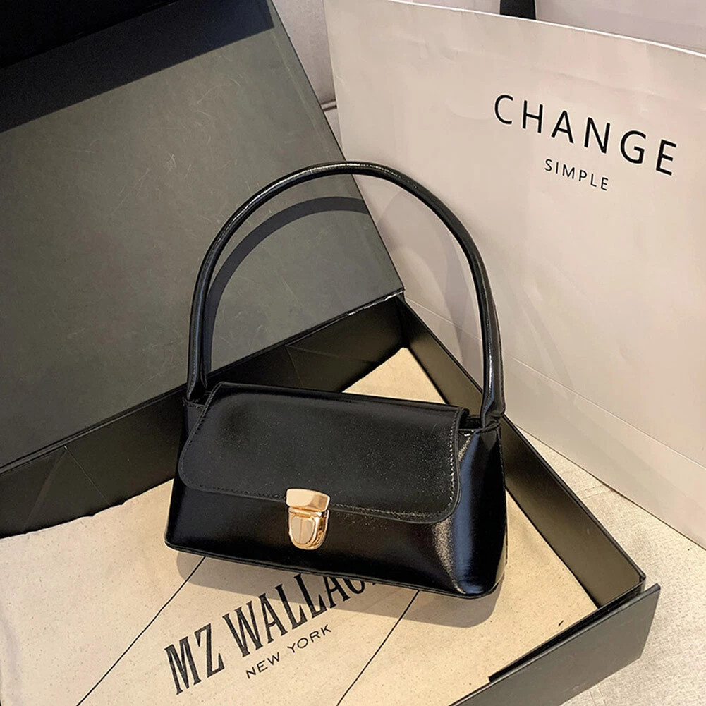 B Women Handbag Fashion Elegant Shiny Flap Summer Purses Armpit