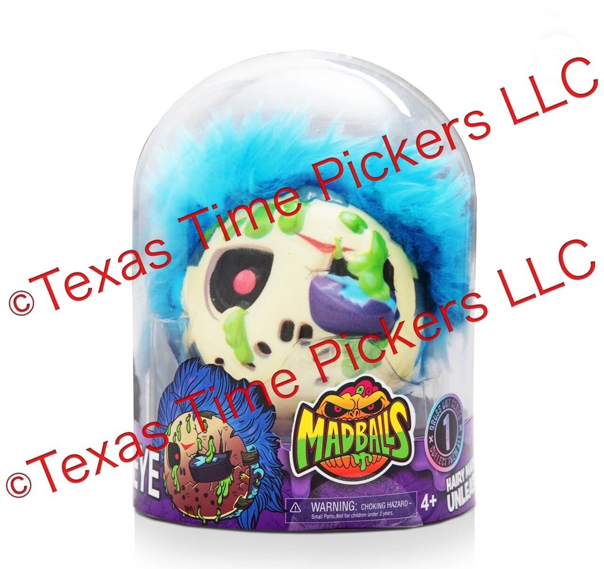 🔥2024 MADBALLS HAIRY MADNESS UNLEASHED Series 1 Hair Ball