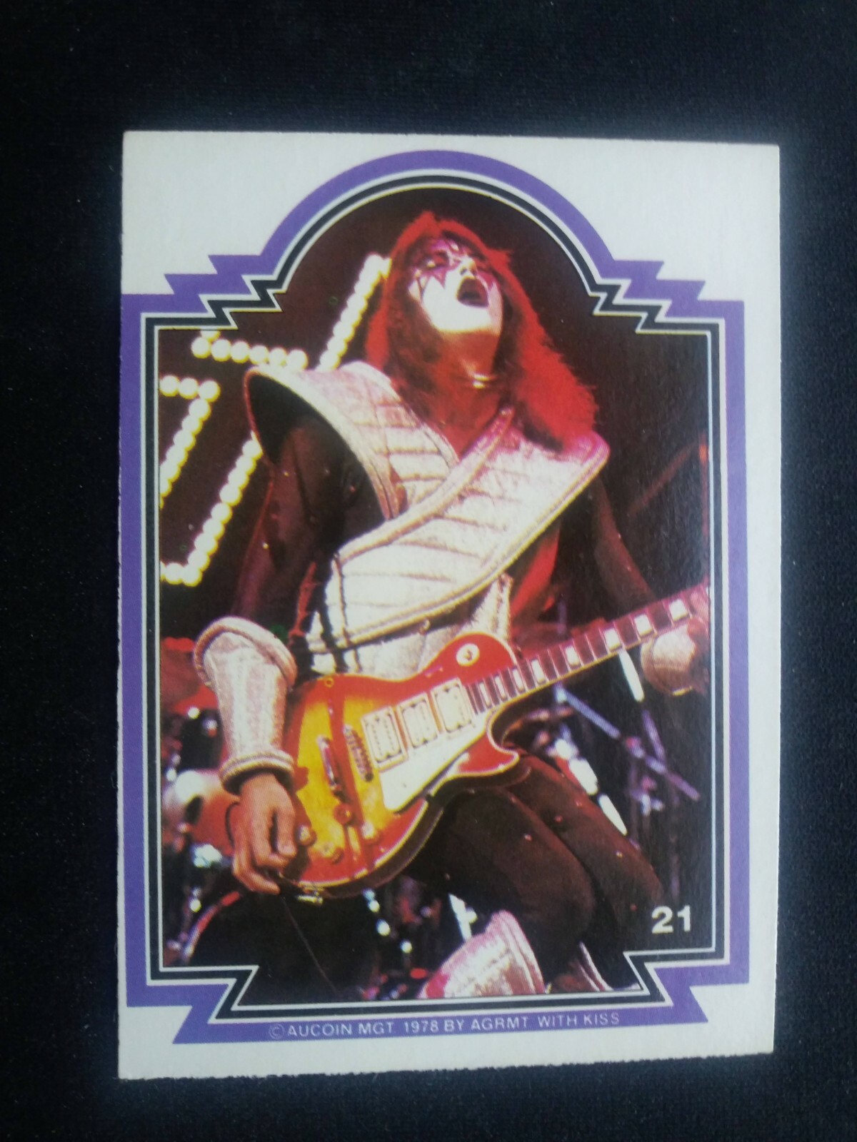 1978 Dunruss KISS Card # 21 Ace Frehley (EX) | eBay