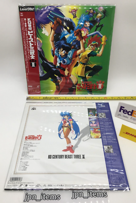 K.O. Beast 2 LD Laser Disc Vol.1 & Vol.2 Set OBI 1993 NTSC K.O. Beast 2 LD Laser Disc Vol.1 & Vol.2 Set OBI 1993 NTSC