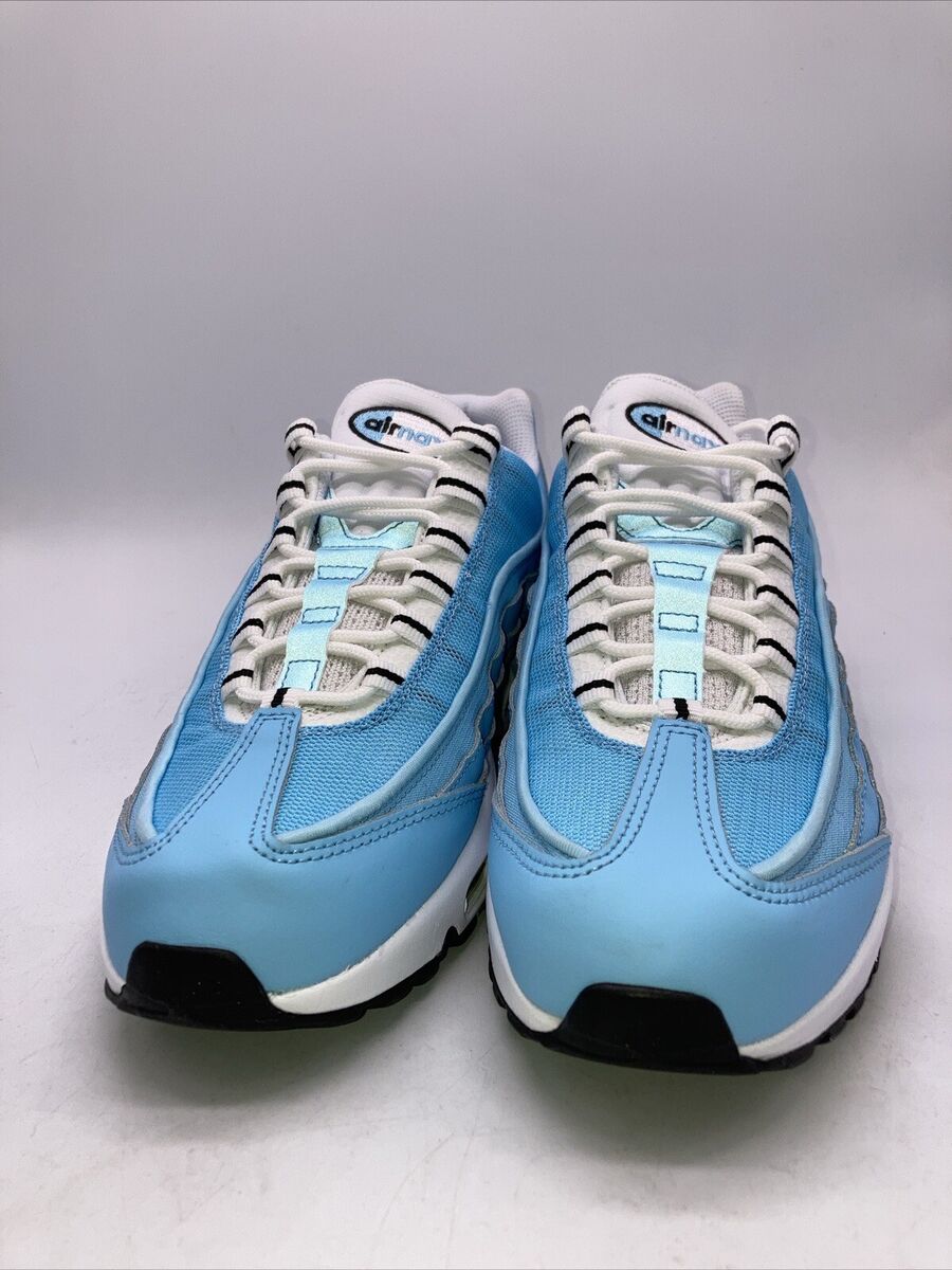 Nike Air Max 95 Shoes 'Blue Chill' White Black DZ4395-400 Nike Air Max 95 Shoes 'Blue Chill' White Black DZ4395-400