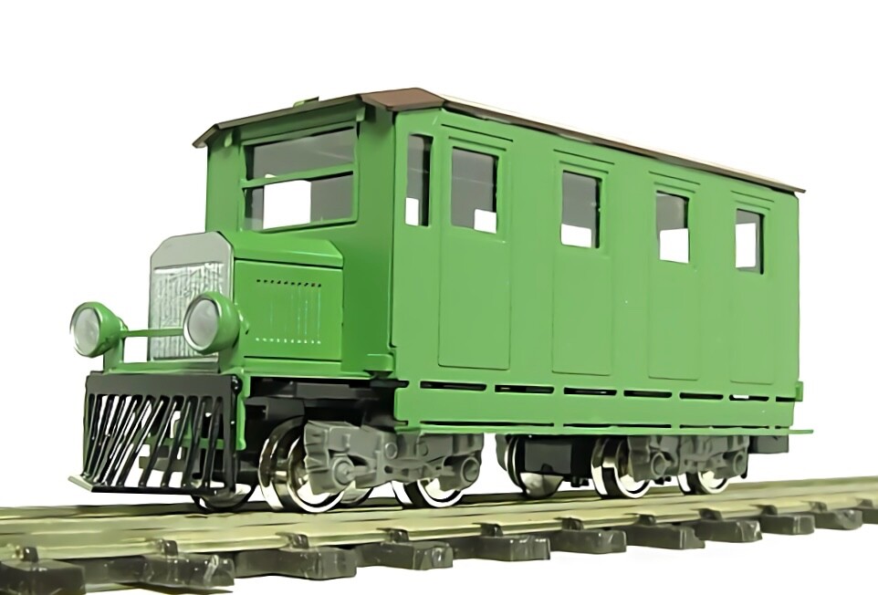 SR&RL Long Caboose KIT 珊瑚模型製 Hon30(9㎜) HOn30/HOe/HOn2-1/2 Scale Aru-Model SR&RL Bogie Railbus Kit w