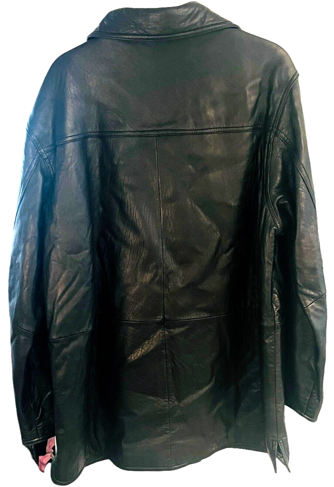 Leather Elements Black Leather Jacket - 100% Leat… - image 2