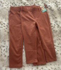 Toddler Girls Garanimals Jegging Stretch Style Pants Lot Of 2 Rust Color 4T
