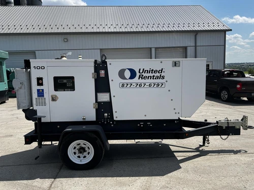 _100 kW Standby Magnum Portable Rental Grade Generator, Magnaplus Engine, 60 ...
