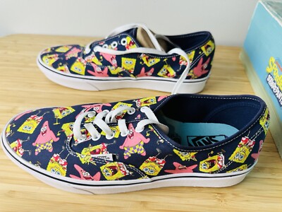 Vans x Spongebob Comfycush Authentic Aloha Bob Patrick Star Size