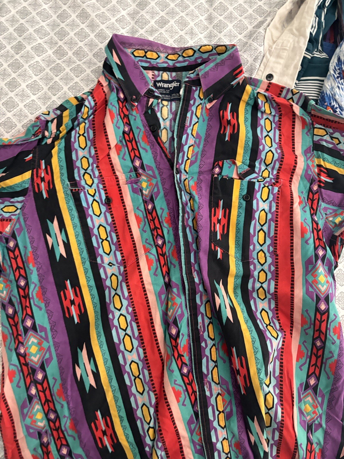 Vintage Wrangler Button Up Bundle - image 2